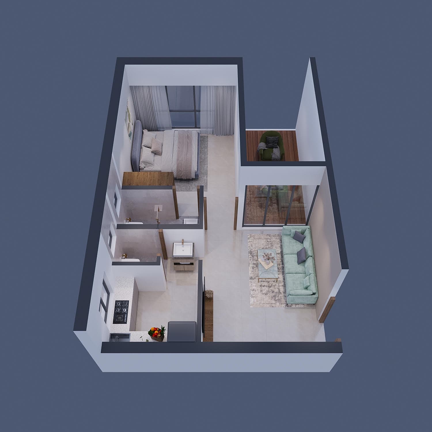 Studio Floor Plan