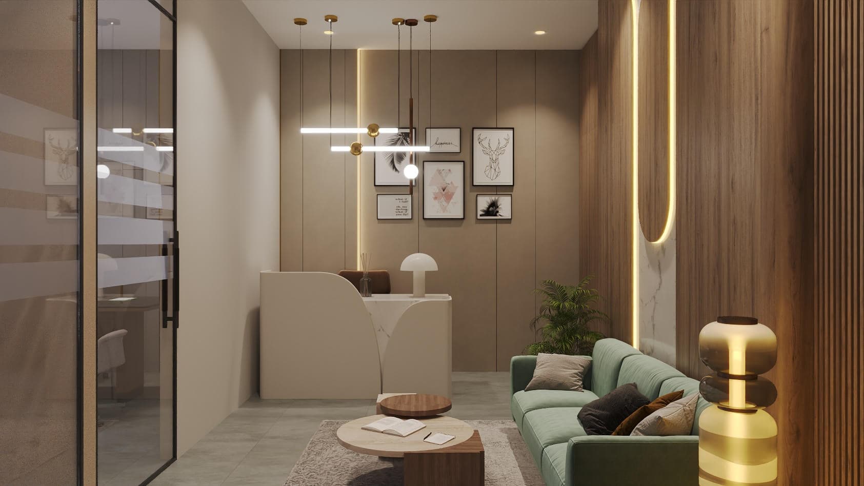 Commercial spaces at Ballaleshwar